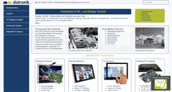 Desktop Screenshot of distronik.de