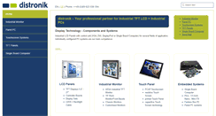 Desktop Screenshot of distronik.com